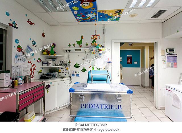 Main office of the paediatric service in an hospital. Aix en Provence