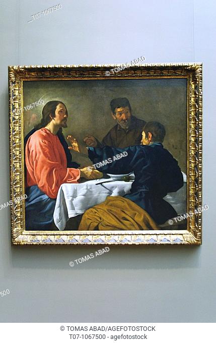 The Supper at Emmaus, 1622-23, by Diego Velázquez Spanish, 1599-1660, Metropolitan Museum of Art