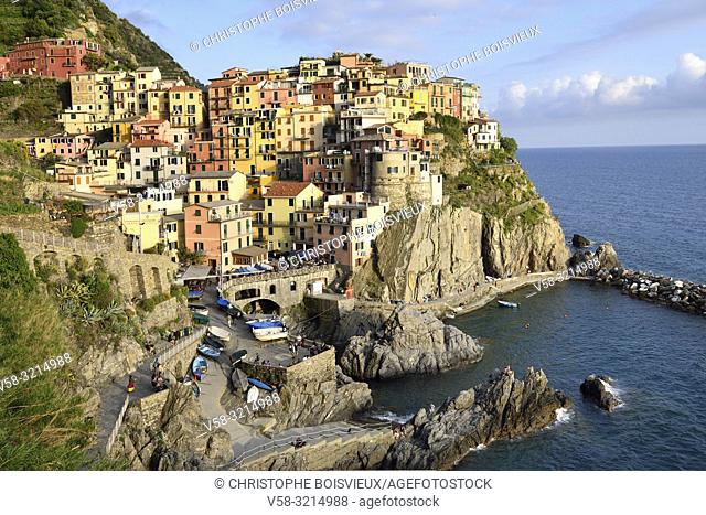 Italy, Liguria, Cinque Terre National Park, World Heritage Site, Manarola