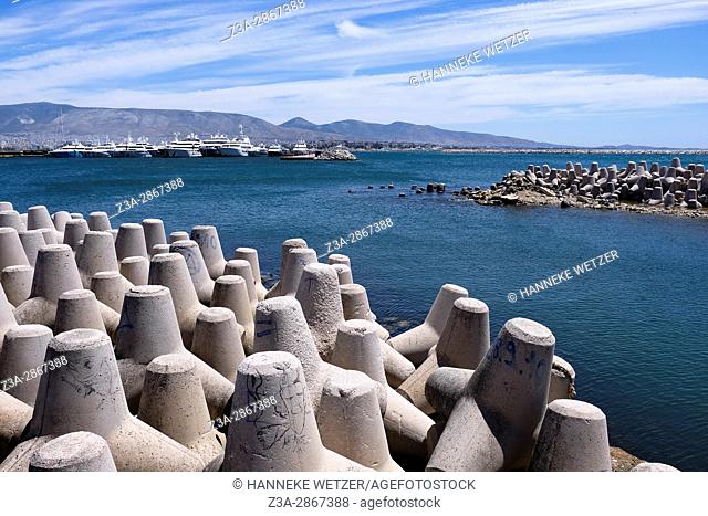 Port of Piraeus in Athens, Greece