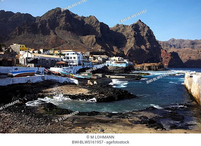 harbour of Ponta do Sol, Cap Verde Islands, Cabo Verde, Santo Antao, Ponta Do Sol