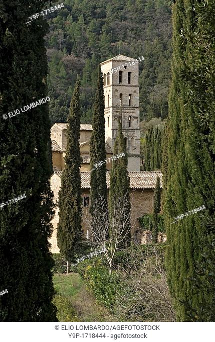 San Pietro in Valle Abbey  Ferentillo, Terni Province, Umbria, Italy