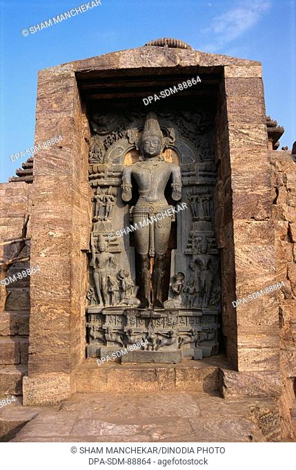 Statue of God Sun at Sun temple , Konarak , Orissa , India