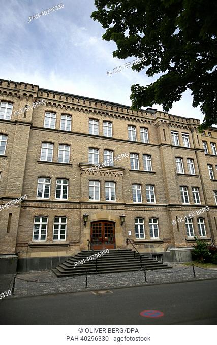 View of the Ermekeil barracks in Bonn, Germany, 17 June 2013. The former Ministry of Defence, which later became the Ermekeil barracks in the south of Bonn