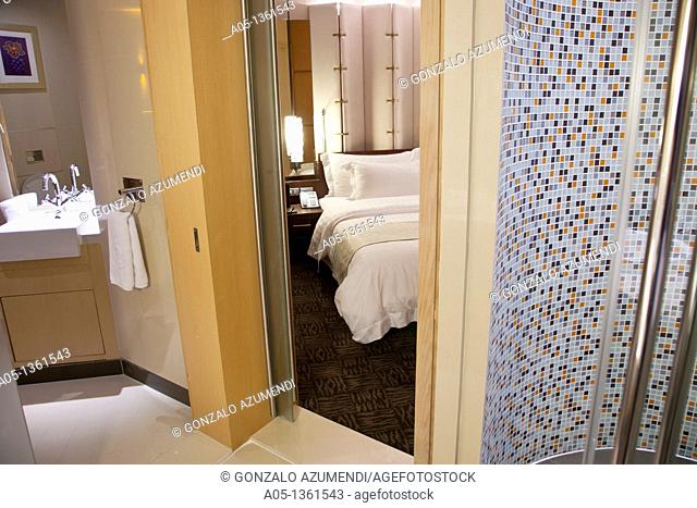 Room in the Centara Grand Hotel al Central World Bangkok Tower  Pathumwan district  Bangkok  Thailand