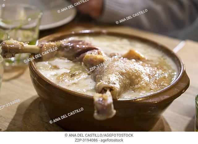 French cassoulet with duck legs