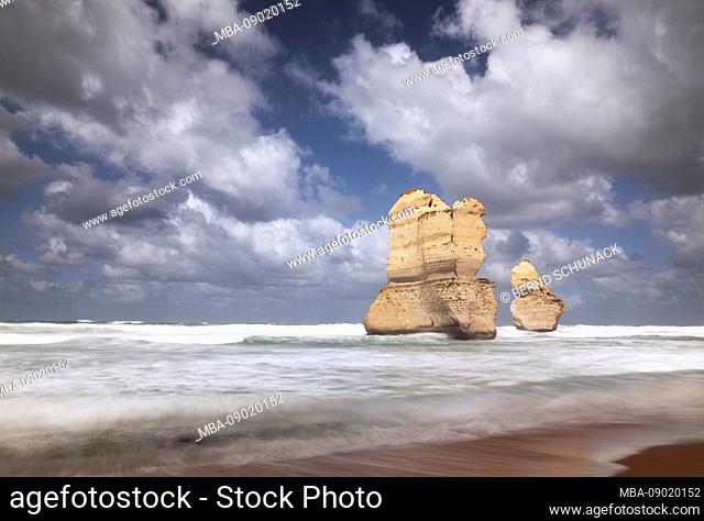 Two of the Twelve Apostles, Great Ocean Road, Australia