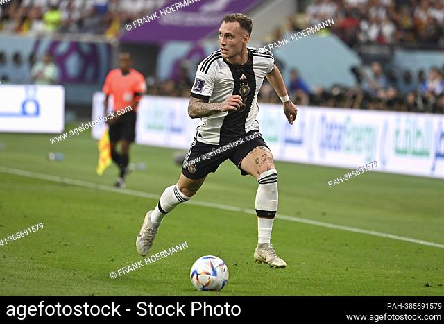 David RAUM (GER), action, single action, single image, cut out, full body shot, full figure Germany (GER) - Japan (JPN) 1-2 group stage Group E on November 23rd