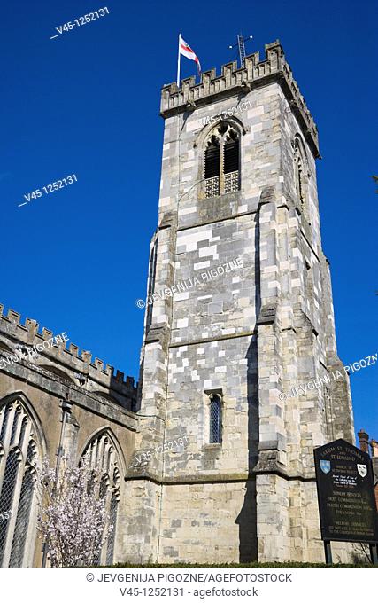 Sarum St Thomas and ST Edmund, Church of St Thomas Beckett, The Maltings, Salisbury, Wiltshire, England, UK