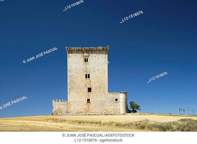 Castle, Mazuelo de Muño, Burgos province, Castille-Leon, Spain