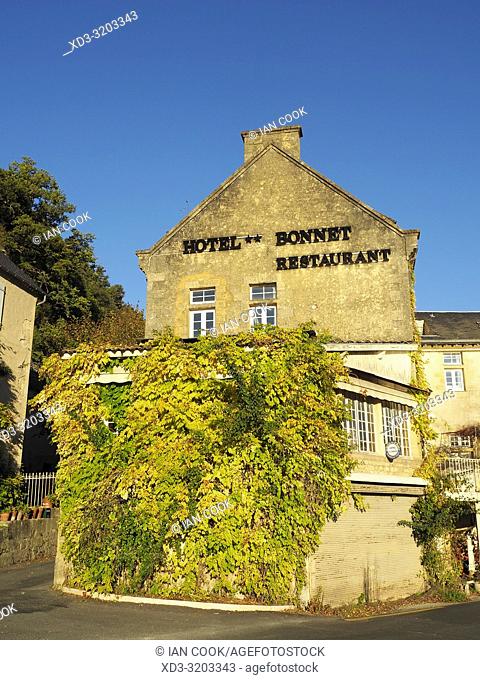 Hotel Bonnet, Beynac-et-Cazenac, Dordogne Department, Nouvelle Aquitaine, France