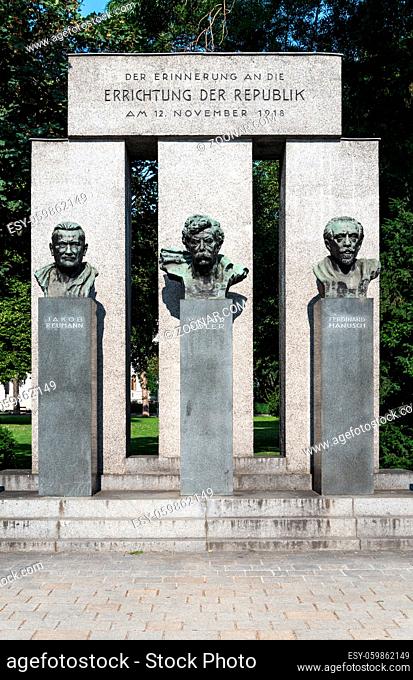 Das Denkmal der Republik in Wien