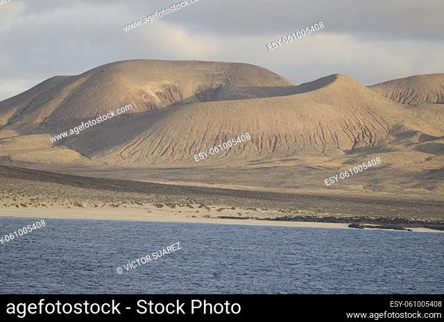 Northwest of La Graciosa. Chinijo Archipelago Natural Park. Canary Islands. Spain