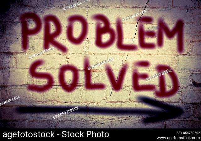 Problem Solved Concept