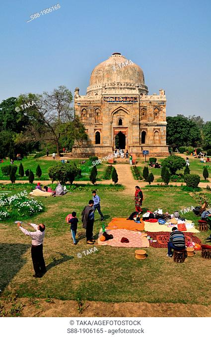 Lodhi garden in New Delhi