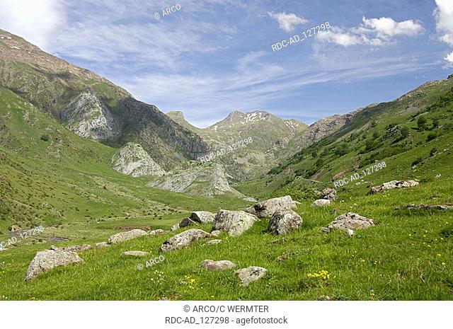 Hecho Valley Pyrenees Spain