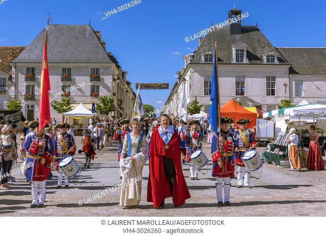 Cape and Sword Festival of Richelieu, Canton of Chinon, Indre-et-Loire Department, Centre-Val de Loire Region, Loire valley, France, Europe