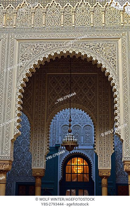 Mahakma, Replica of a moorish palace, now islamic court, Casablanca