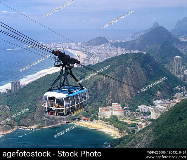 Cable Car & View to Copacabana Beach