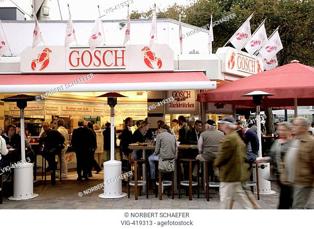 Gosch fish stand in sylt. - Sylt, Germany, 13/04/2007