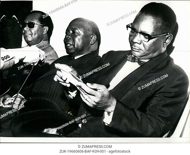 Jun. 06, 1966 - Afro-Malgasi Conference opens at Tananarive: The Conference of the Chiefs of State of the Afro-Malgasi Community Opened at Tananarive