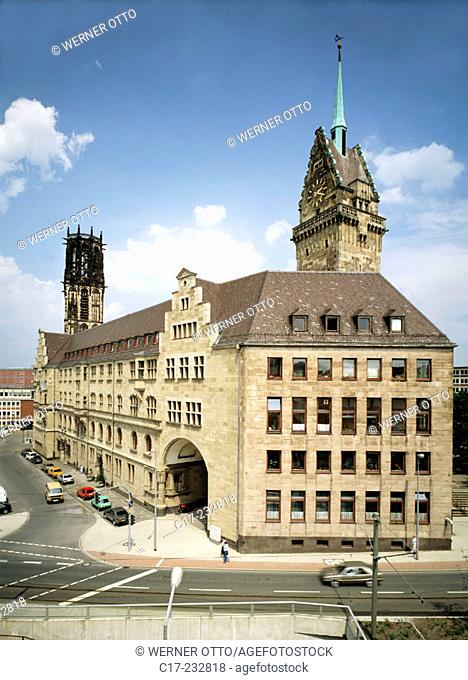Germany, Duisburg, Ruhr area, North Rhine-Westphalia, city hall