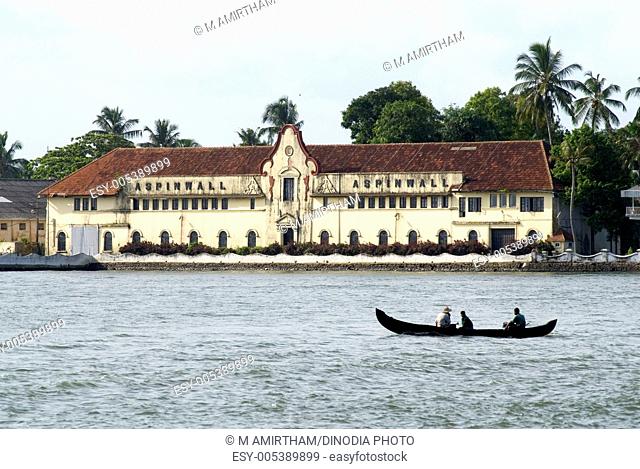 Aspinwall majestic old headquarters at Fort Kochi Cochin ; Kerala ; India