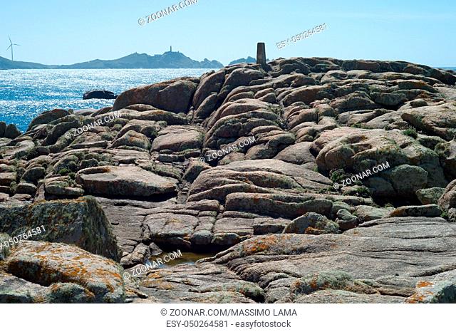 Death Cioast with lighthouse in Galicia