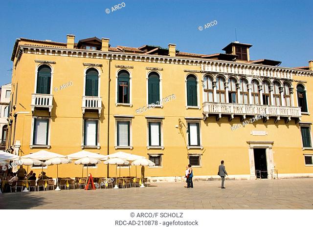 Palazzo Loredan-Cini, Venice, Italy, Campo Francesco Morosini, Campo San Stefano