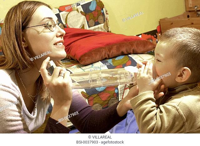 ASTHMA, INFANT<BR>Model release.<BR>Treating infant asthma