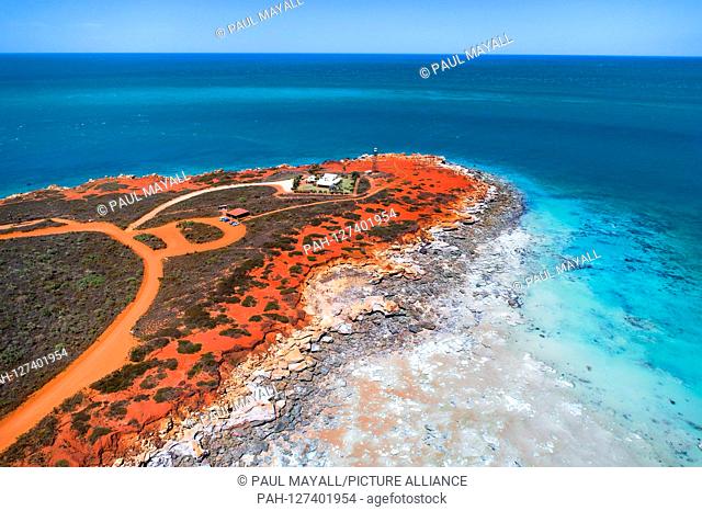 Aerial view of Gantheaume Point, Broome, West Kimberley, Western Australia | usage worldwide. - Broome/Western Australia/Australia