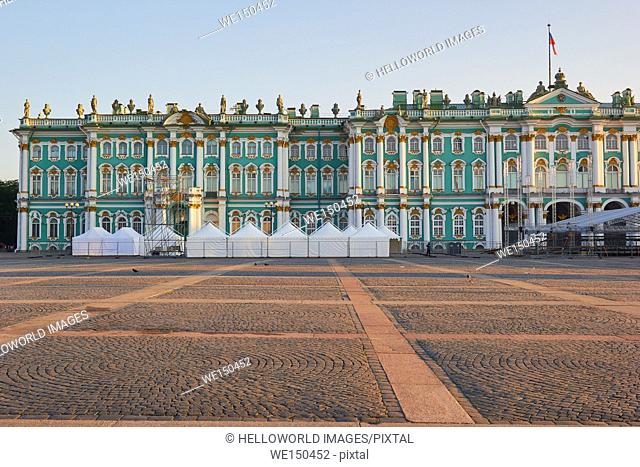 Winter Palace, Palace Square, St Petersburg, Russia