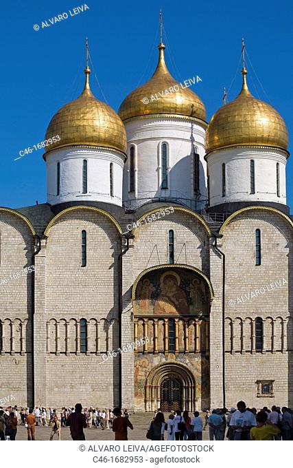 Assumption Cathedral  Kremlin  Moscow  Russia