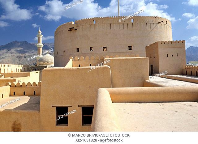The Nizwa Fort  Ad Dakhiliyah Region  Oman