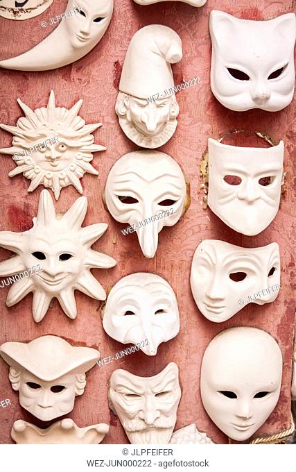 Italy, Venice, Venetian masks
