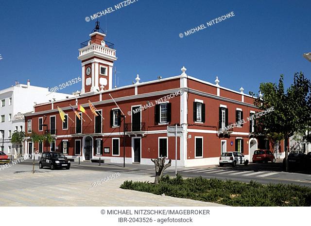 Town Hall, Es Castell, Menorca, Balearic Islands, Spain, Europe