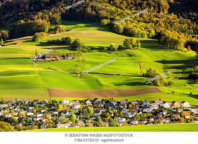Landscape near Niederdorf, Kanton Basel-Landschaft, Switzerland