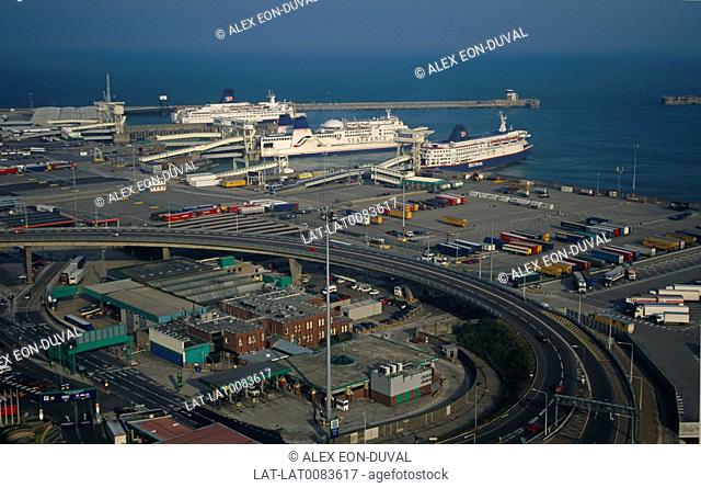 Dover is a major ferry port in England as it has the narrowest crossing between England and France at just 22 miles