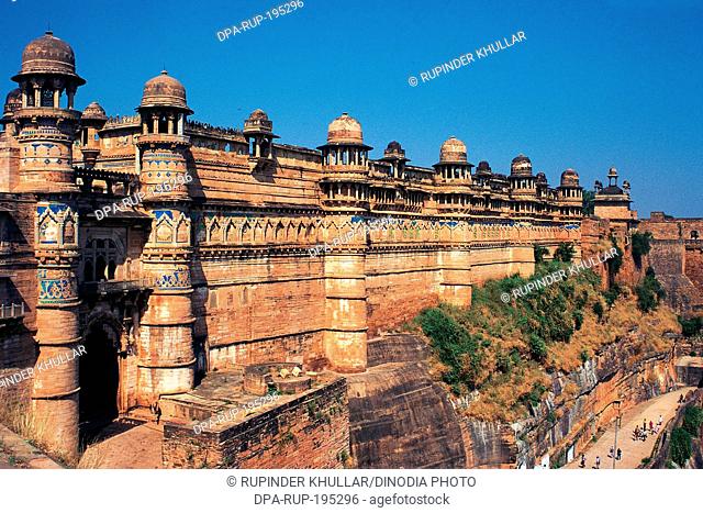Gwalior fort, madhya pradesh, india, asia