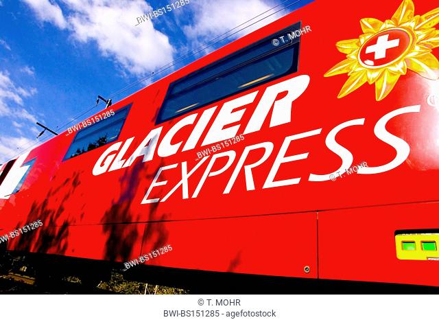 Glacier Express, Switzerland, Valais