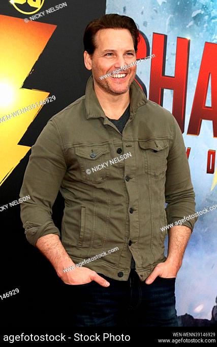 Shazam! Fury Of The Gods Los Angeles Premiere at the Village Theater on March 14, 2023 in Westwood, CA Featuring: Peter Facinelli Where: Westwood, California