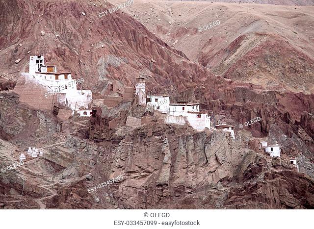 Basgo Monastery is a Buddhist monastery in Basgo, Ladakh, India