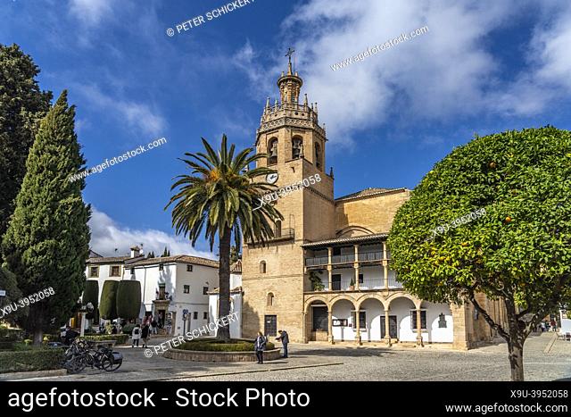 Santa María la Mayor church in Ronda, Andalusia, Spain
