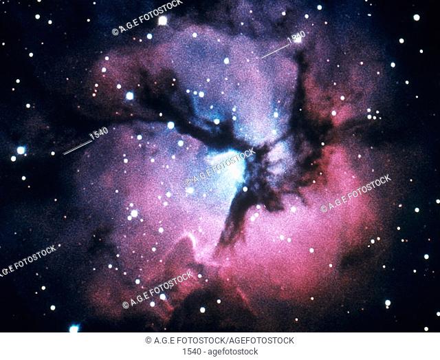Trifid Nebula in Sagitarius