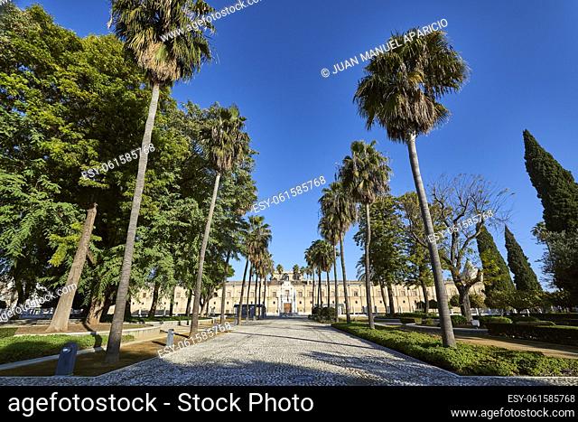 Parlamento de Andalucia (Andalusian Parliament) (Ancient Hospital de las Cinco Llagas de Nuestro Redentor), Sevilla, Andalusia, Spain, Europe