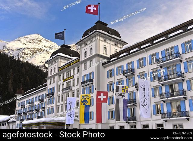 Grand Hotel des Bains Kempinski, St. Moritz, Grisons, Switzerland