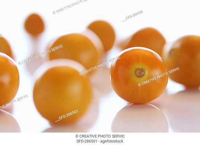 Several cherry tomatoes