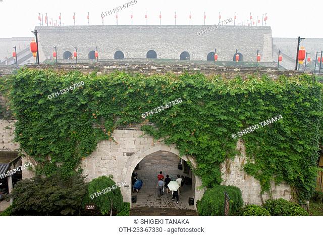 Zhonghua gate (Gate of China), Nanjing, Jiangsu Province, China