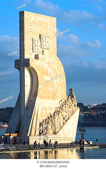 Monument to the Discoveries, Padrão dos Descobrimentos, Belem district, Lisbon, Portugal