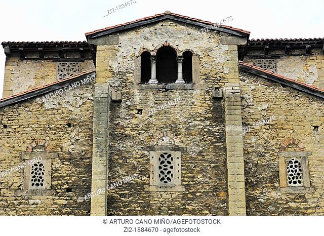 Oviedo, Asturias, Spain, San Julian de los Prados pre-romanesque chuch
